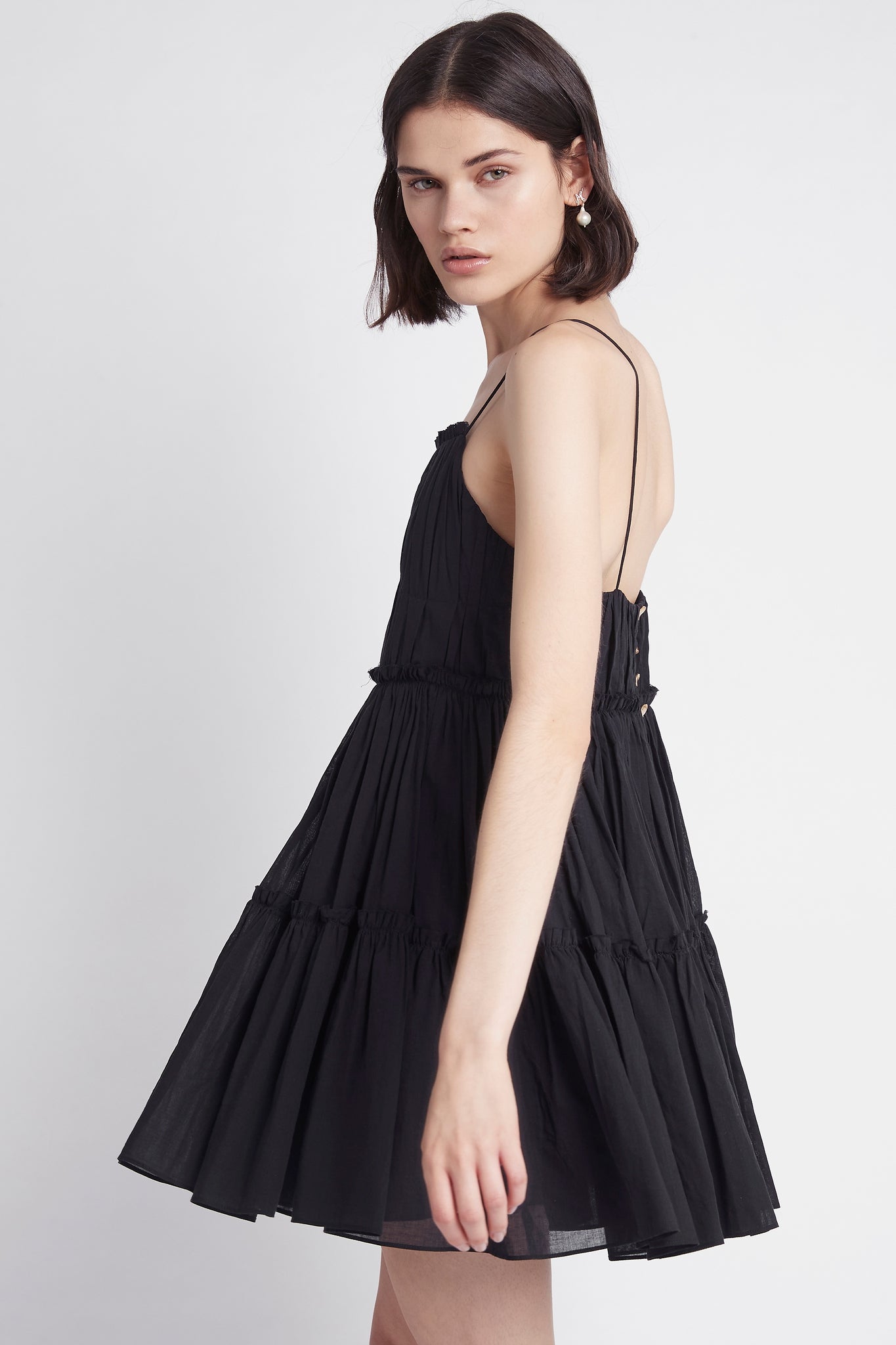 Wilderness Mini Dress | Black | Aje – Aje